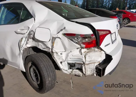 2017 Toyota Corolla Le z USA, uszkodzony, nr VIN 2T1BURHEXHC870843